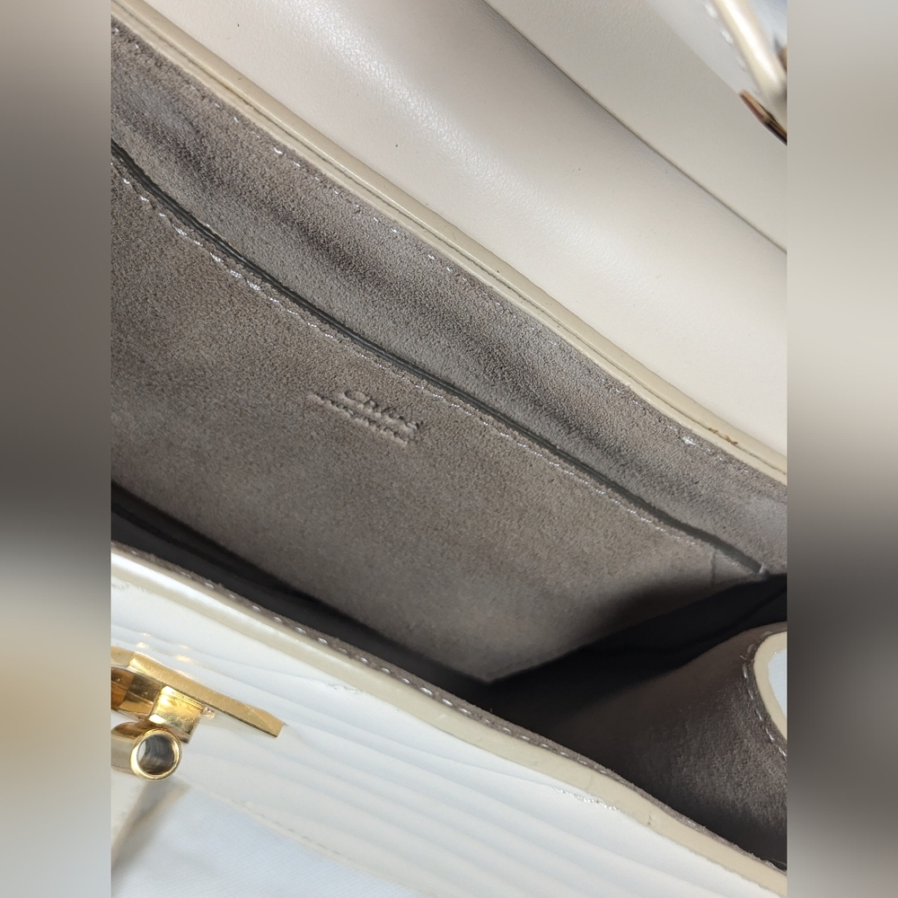 Chloe Calfskin Quilted Mini Drew Bijou Shoulder Bag - Picture 10 of 13